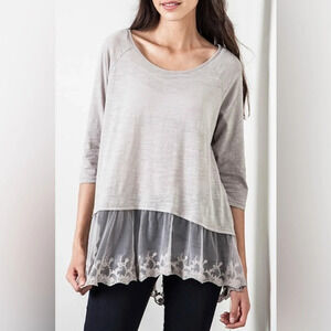 Umgee • Lace Trim Tunic